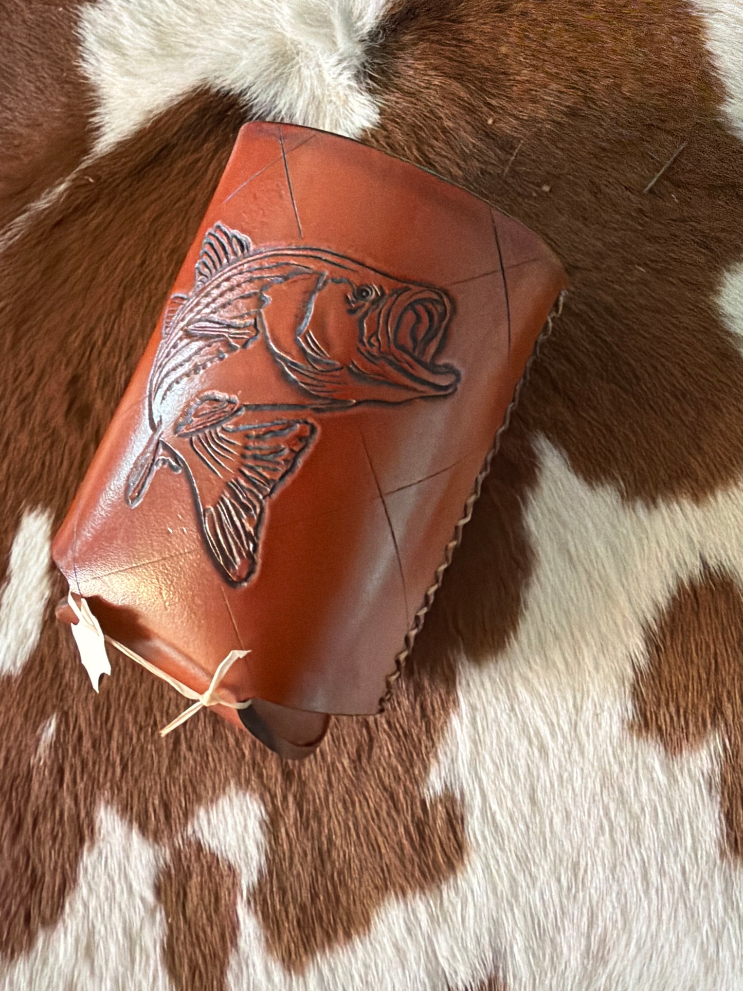 HAND TOOLED KOOZIE