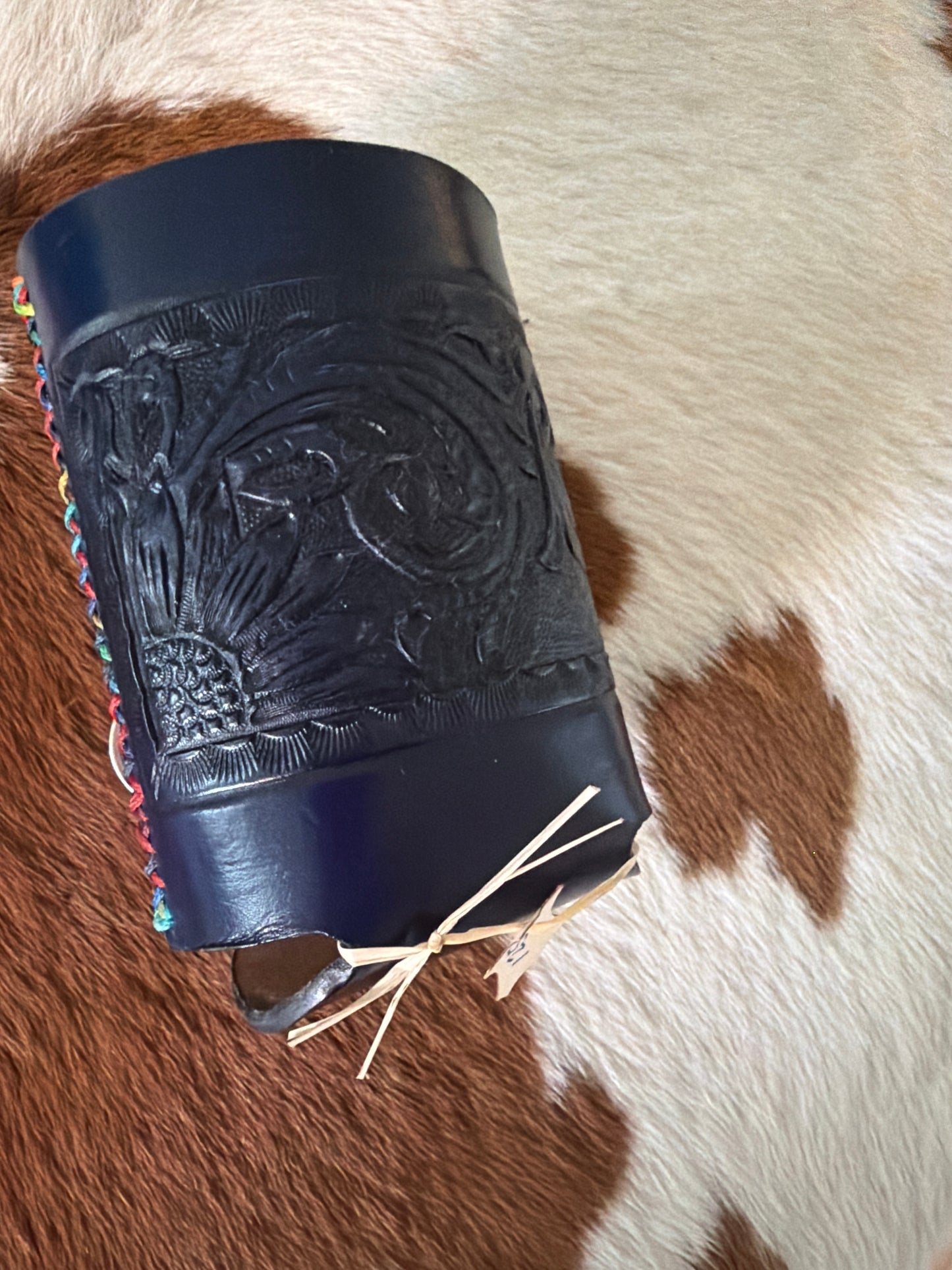 HAND TOOLED KOOZIE