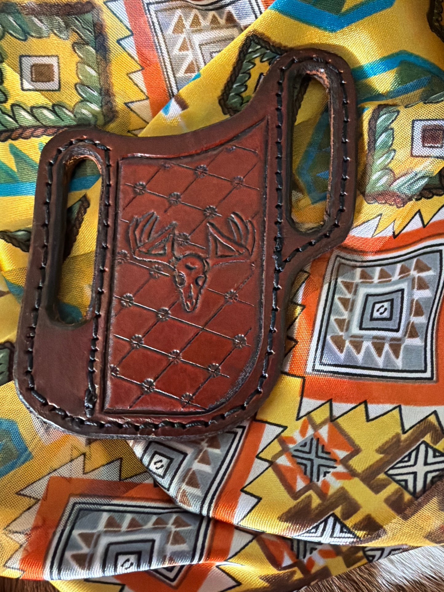 Hand Tooled Knife Sheath
